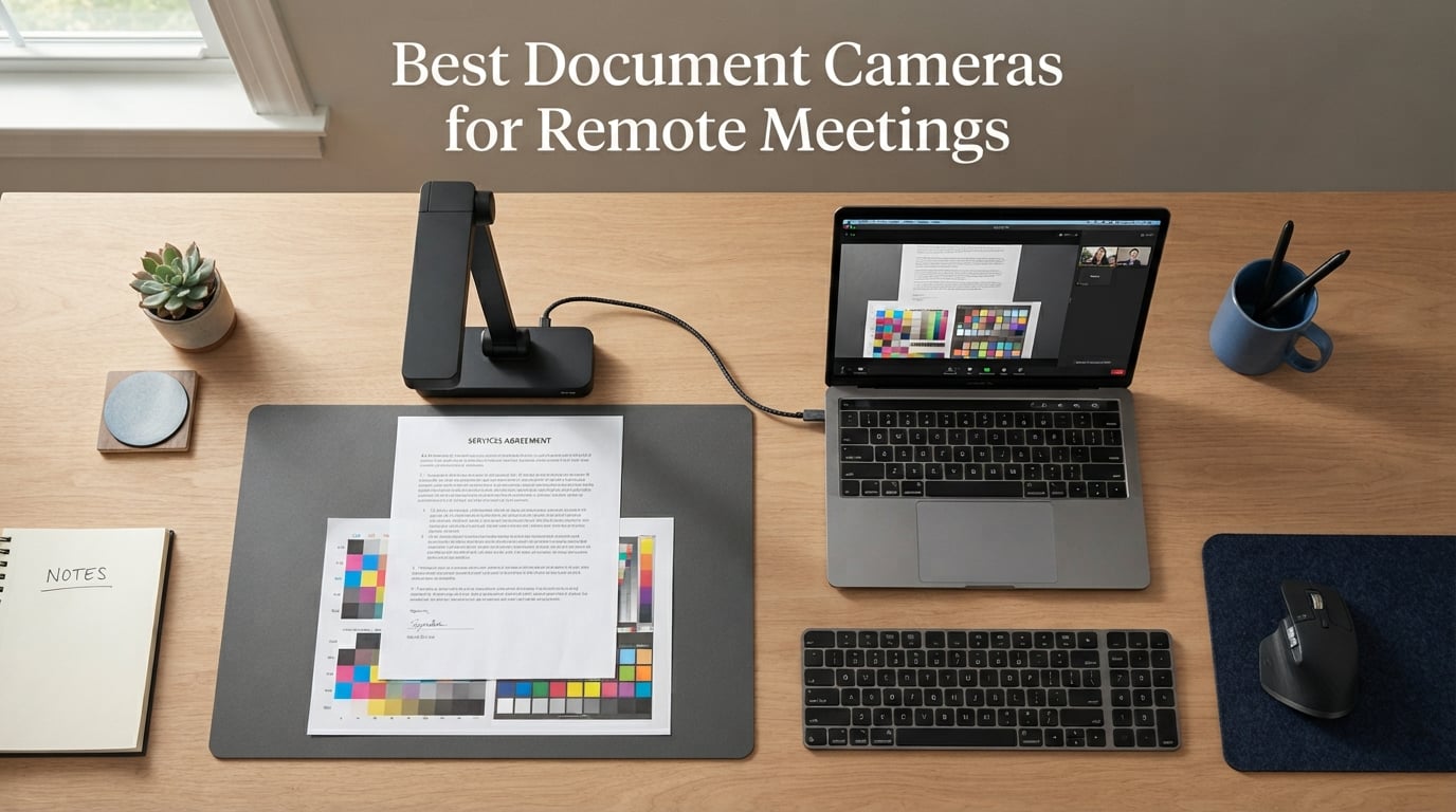 Best Document Cameras for Remote Meetings