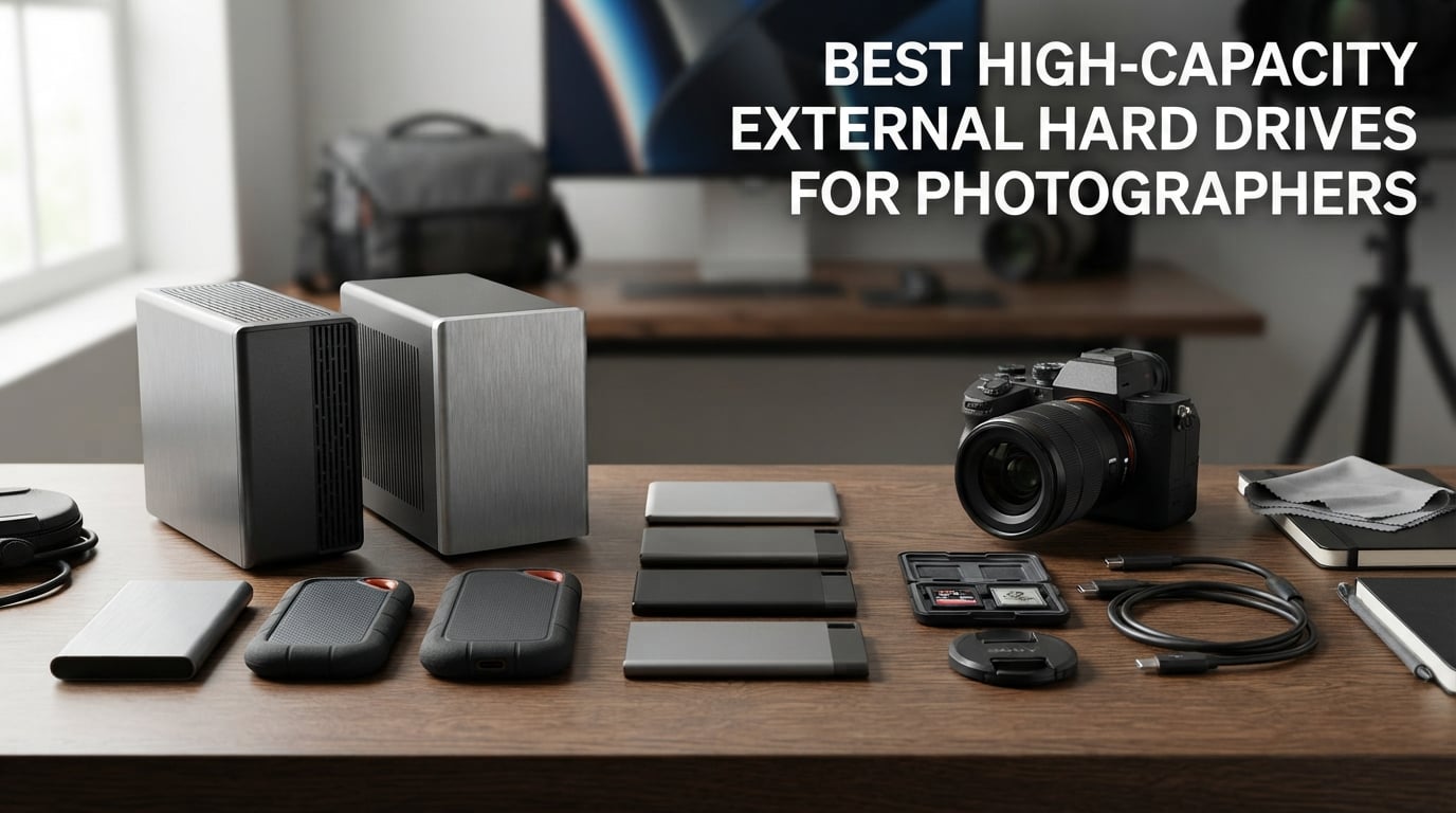 Best High-Capacity External Hard Drives for Photographers
