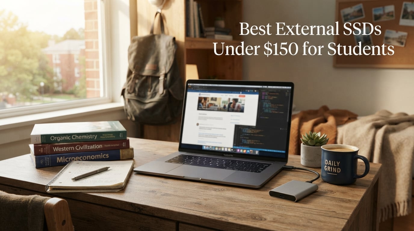 Best External SSDs Under $150 for Students
