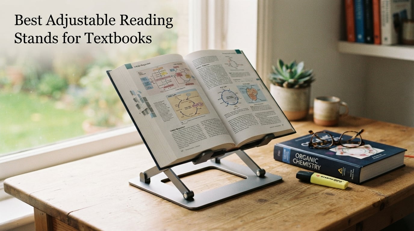 Best Adjustable Reading Stands for Textbooks