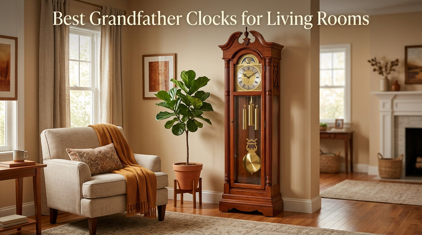 Best Grandfather Clocks for Living Rooms