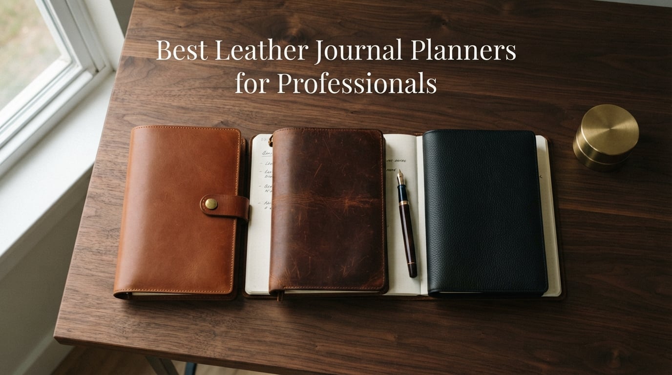 Best Leather Journal Planners for Professionals