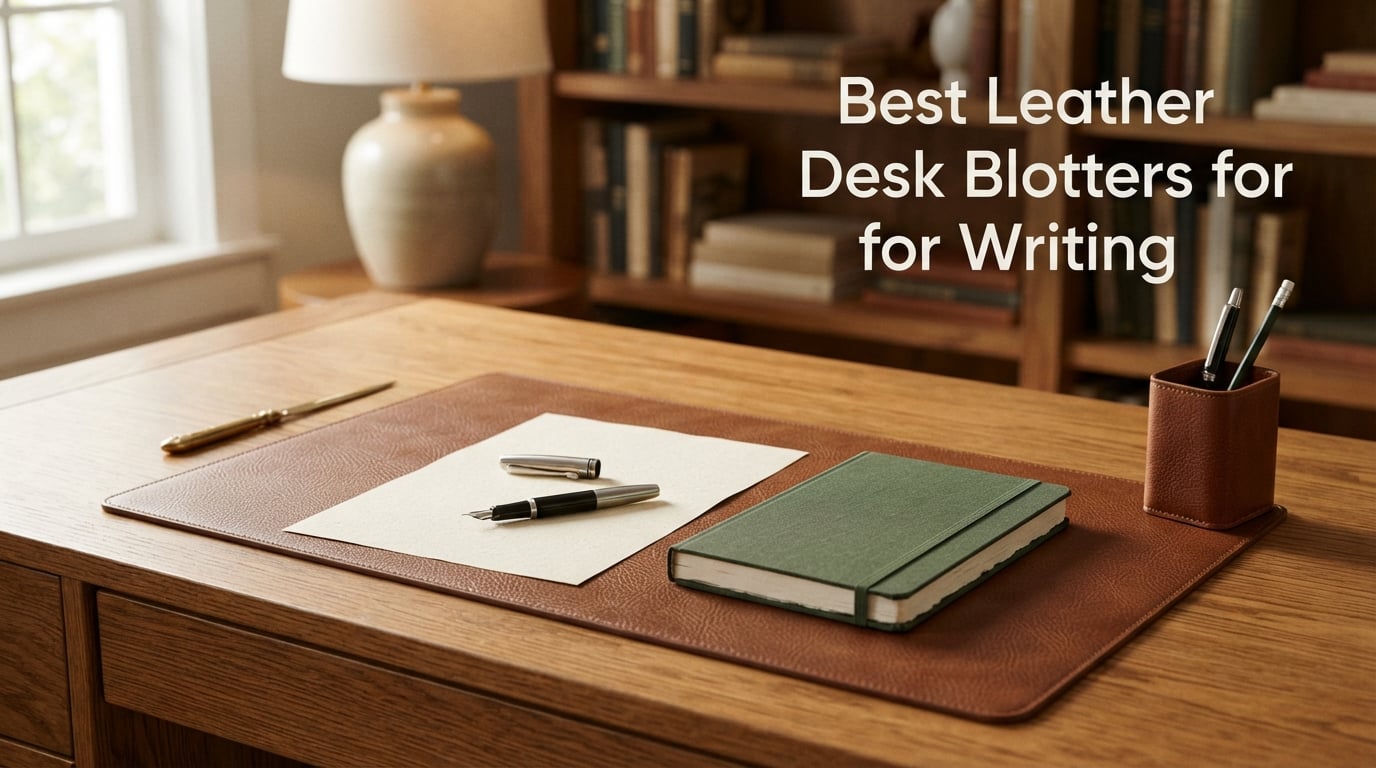 Best Leather Desk Blotters for Writing