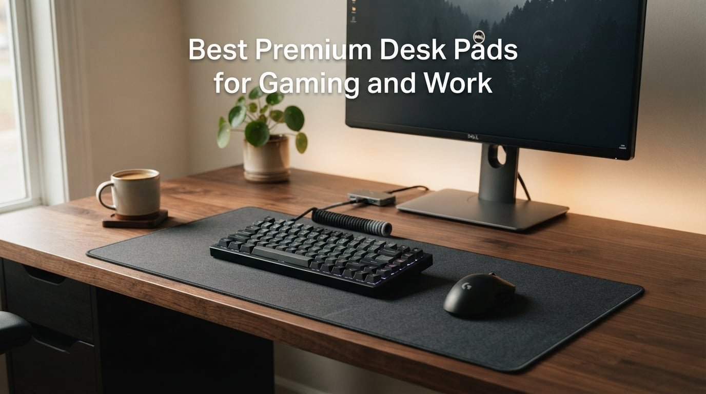 Best Premium Desk Pads for Gaming and Work