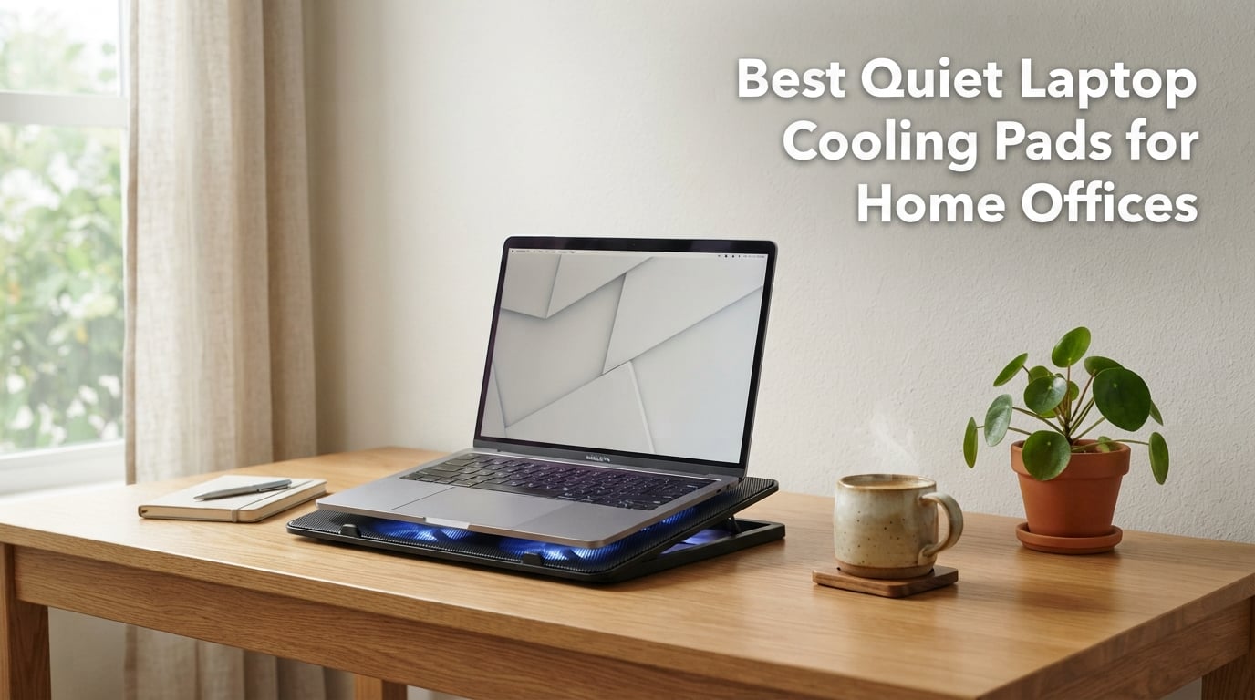 Best Quiet Laptop Cooling Pads for Home Offices