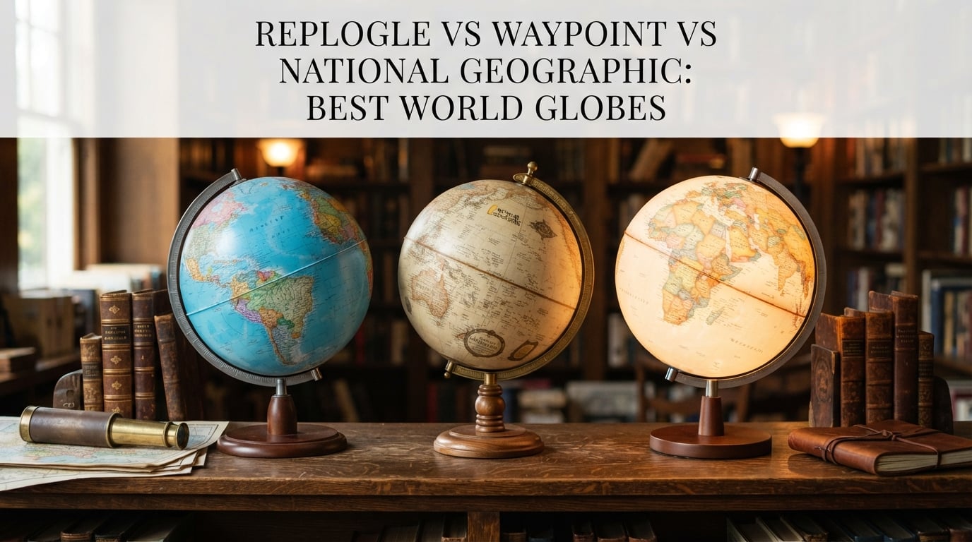 Replogle vs Waypoint vs National Geographic: Best World Globes