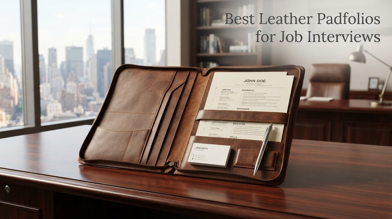Best Leather Padfolios for Job Interviews