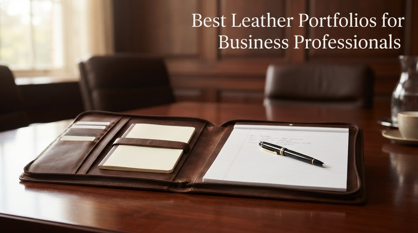 Best Leather Portfolios for Business Professionals
