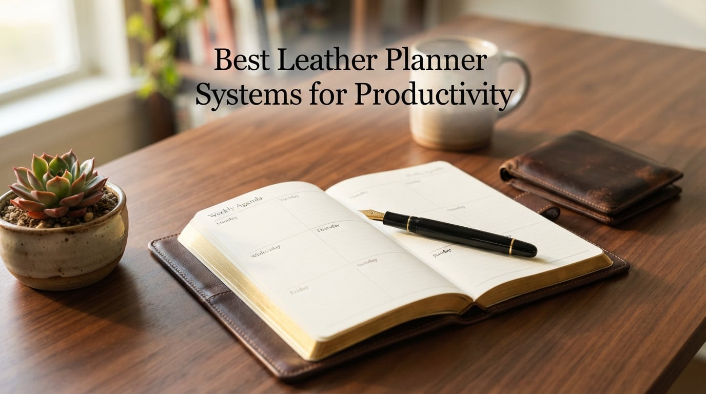 Best Leather Planner Systems for Productivity