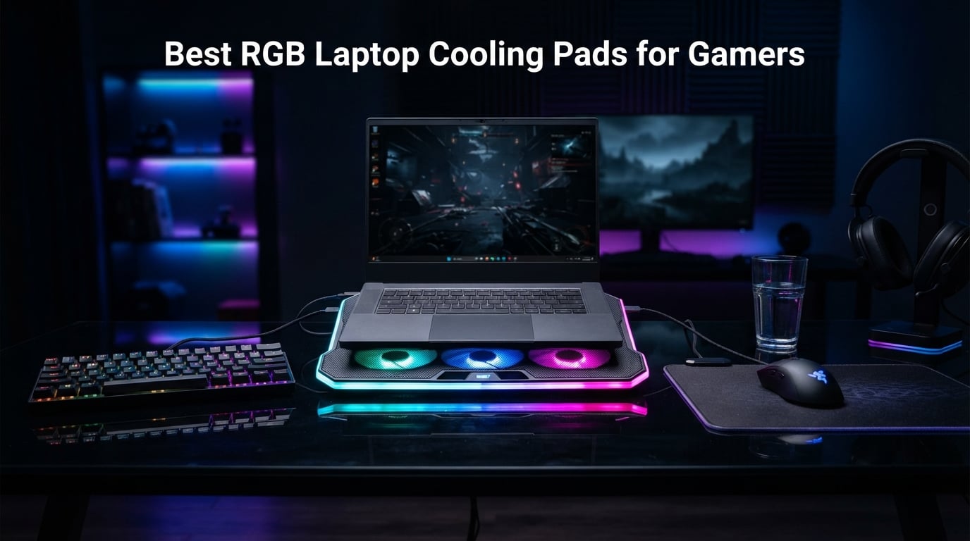Best RGB Laptop Cooling Pads for Gamers