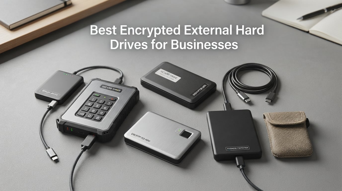 Best Encrypted External Hard Drives for Businesses