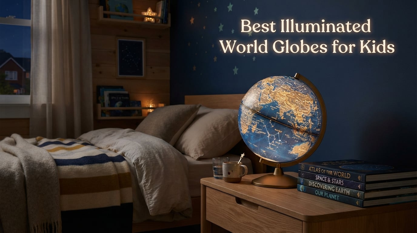 Best Illuminated World Globes for Kids