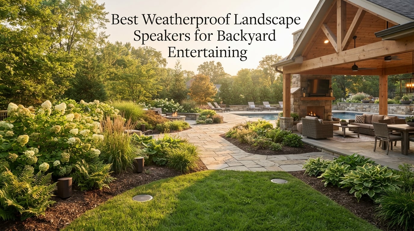 Best Weatherproof Landscape Speakers for Backyard Entertaining