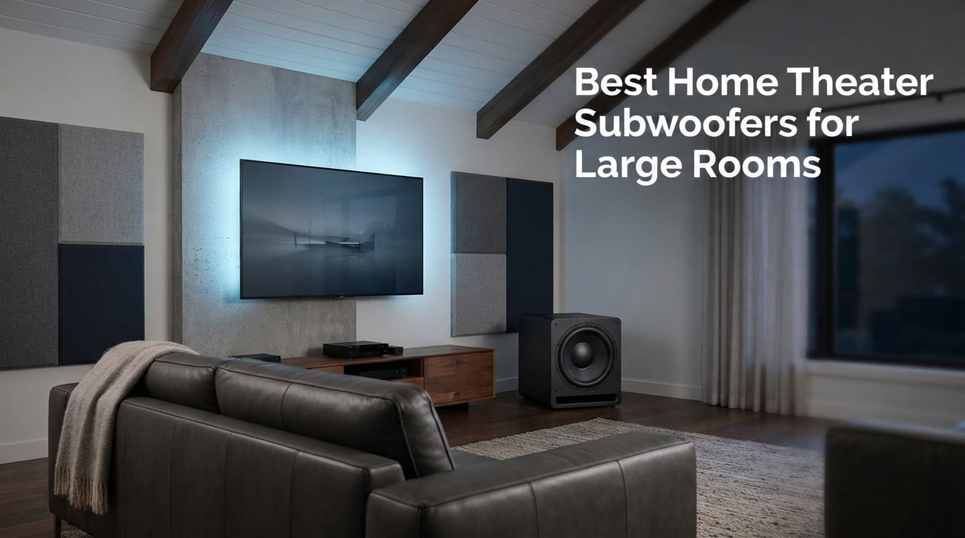 Best Home Theater Subwoofers for Large Rooms
