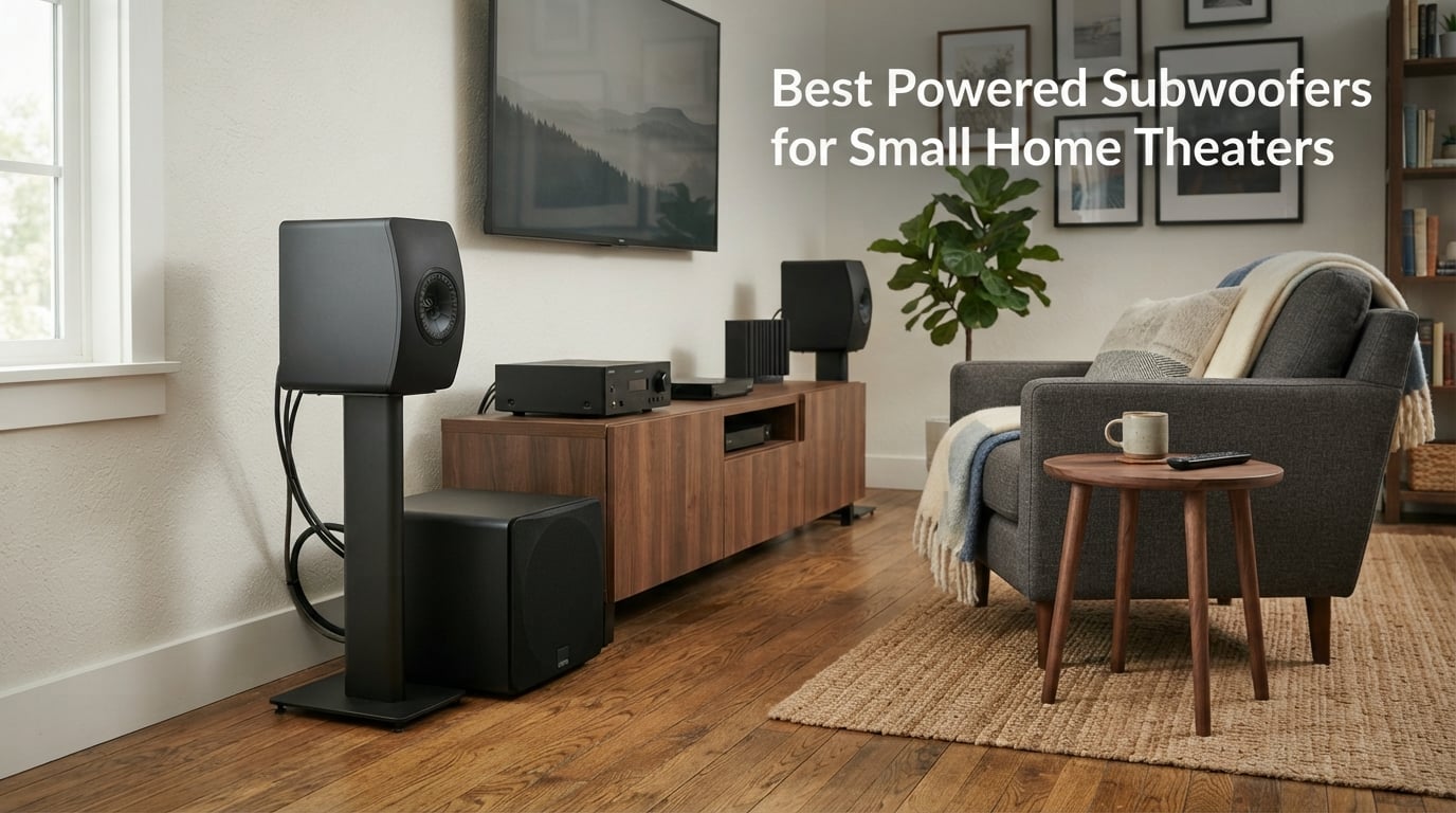 Best Powered Subwoofers for Small Home Theaters