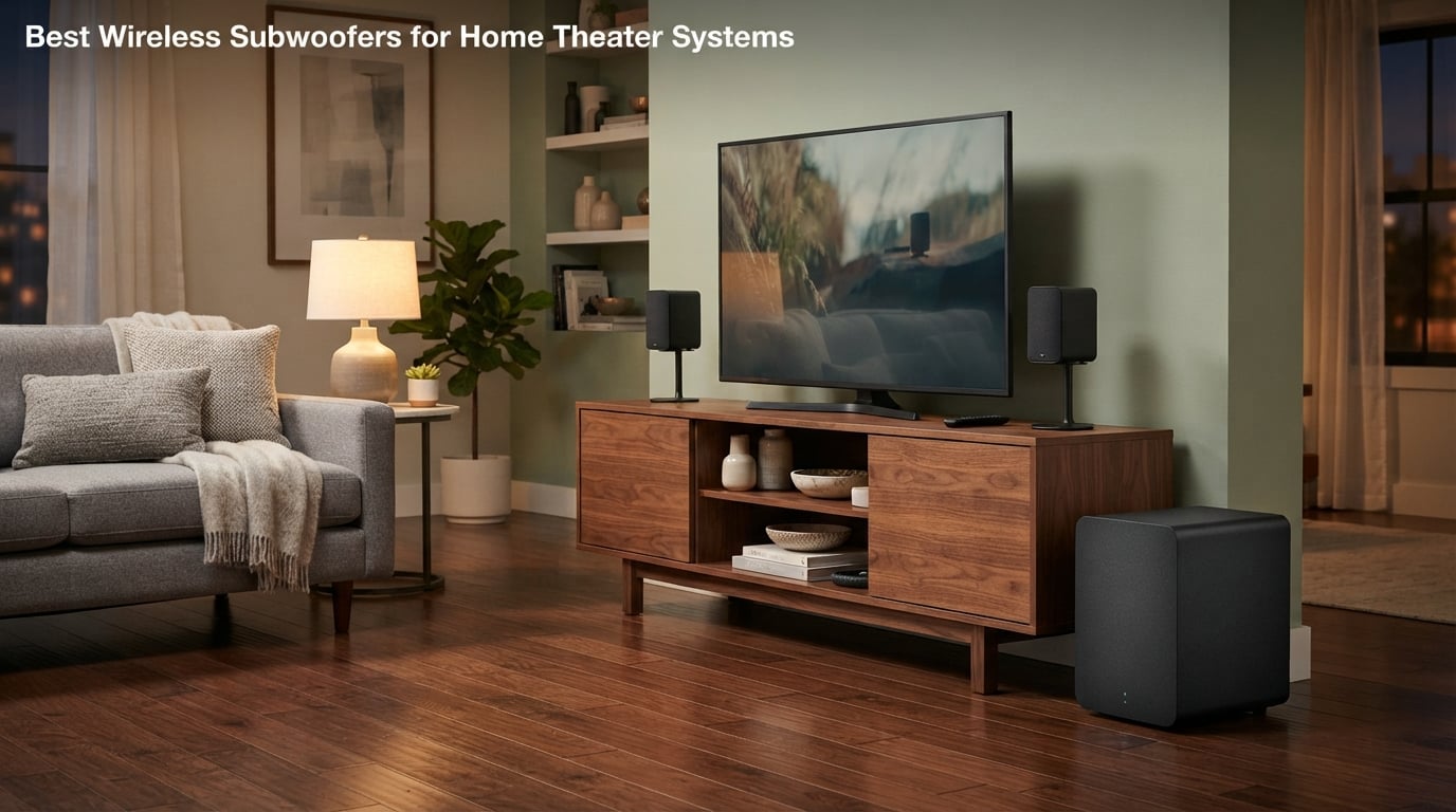 Best Wireless Subwoofers for Home Theater Systems