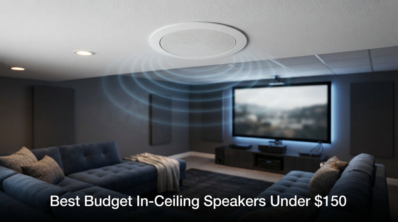Best Budget In-Ceiling Speakers Under $150