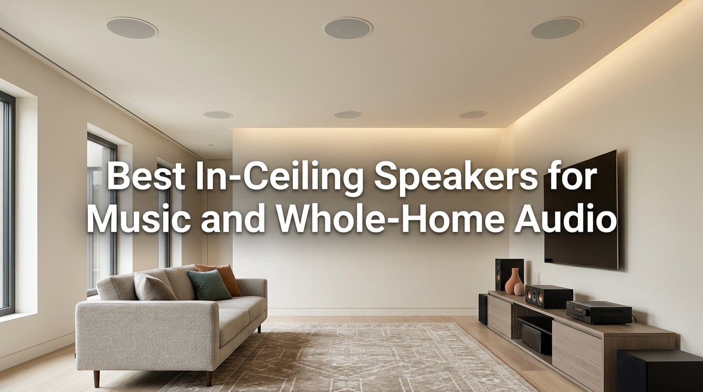 Best In-Ceiling Speakers for Music and Whole-Home Audio