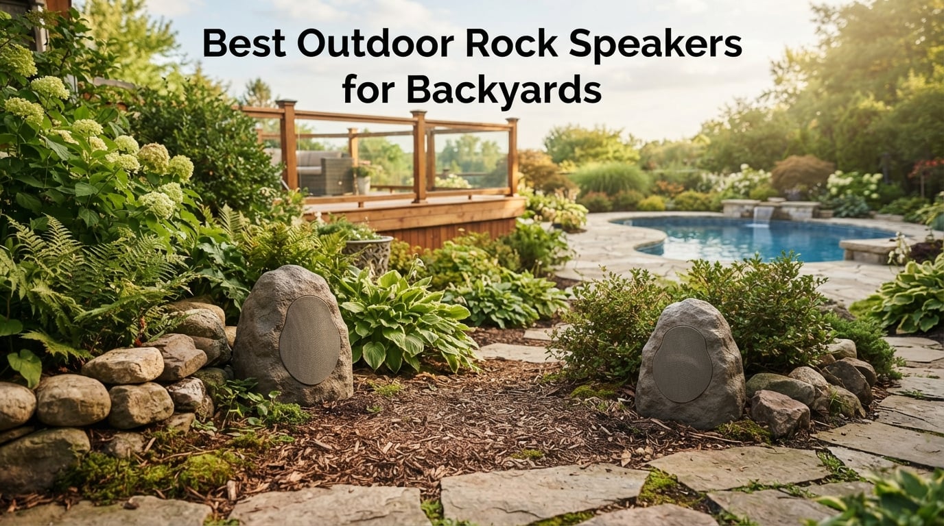 Best Outdoor Rock Speakers for Backyards