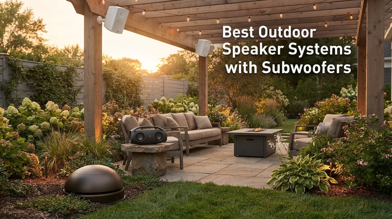 Best Outdoor Speaker Systems with Subwoofers