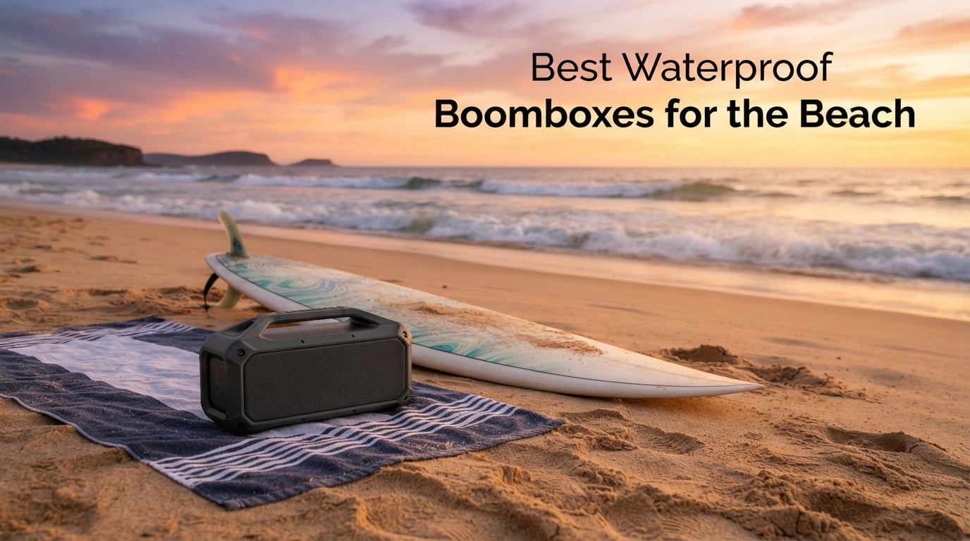 Best Waterproof Boomboxes for the Beach