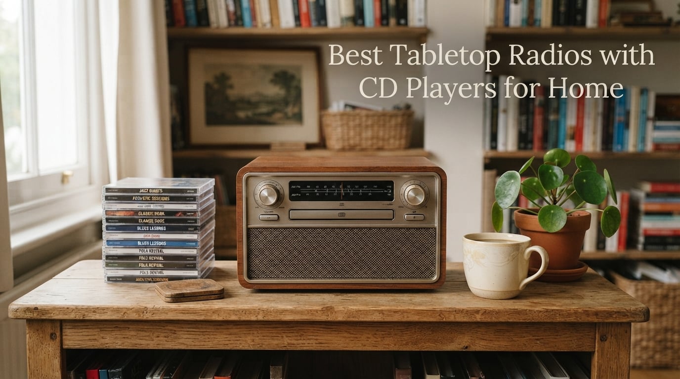 Best Tabletop Radios with CD Players for Home