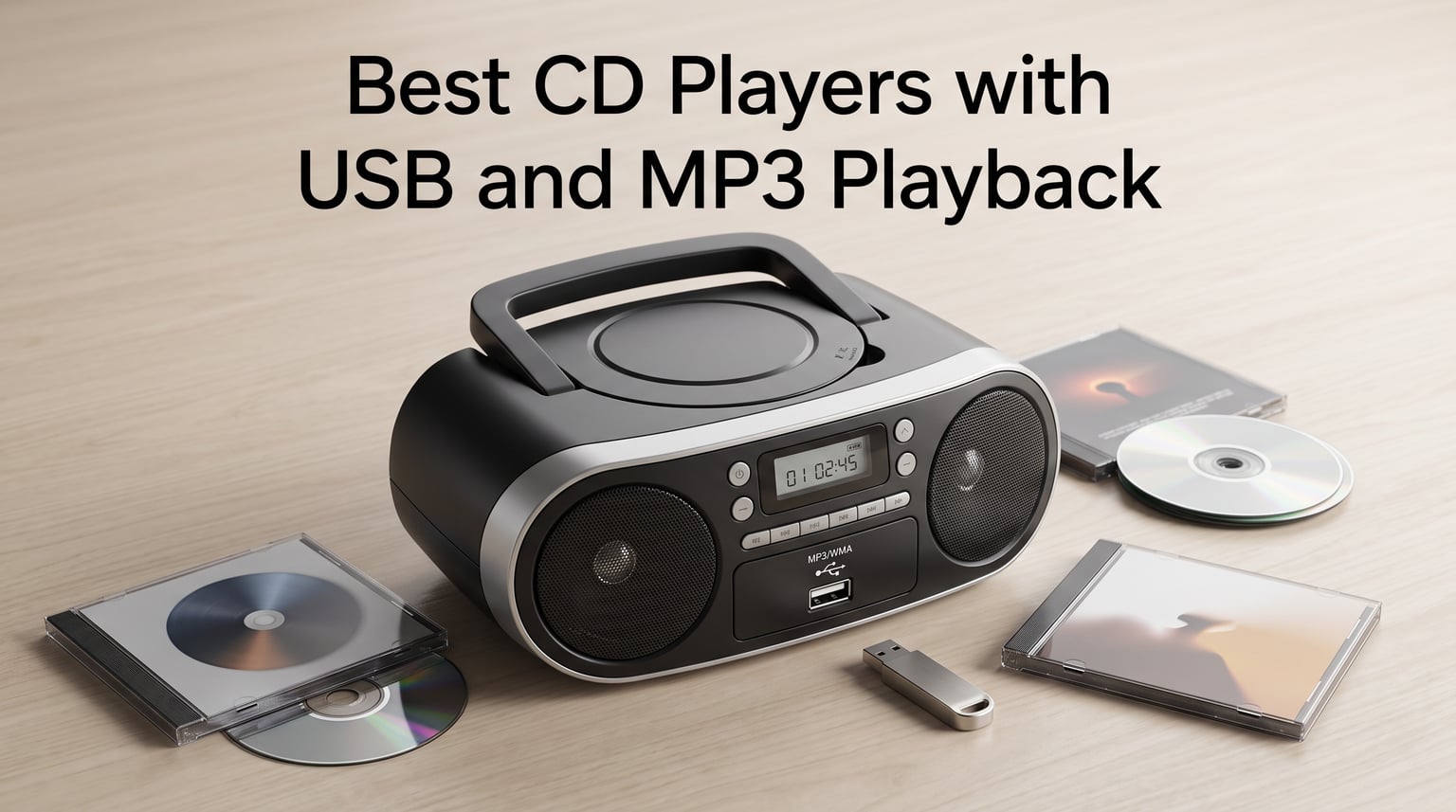 Best CD Players with USB and MP3 Playback
