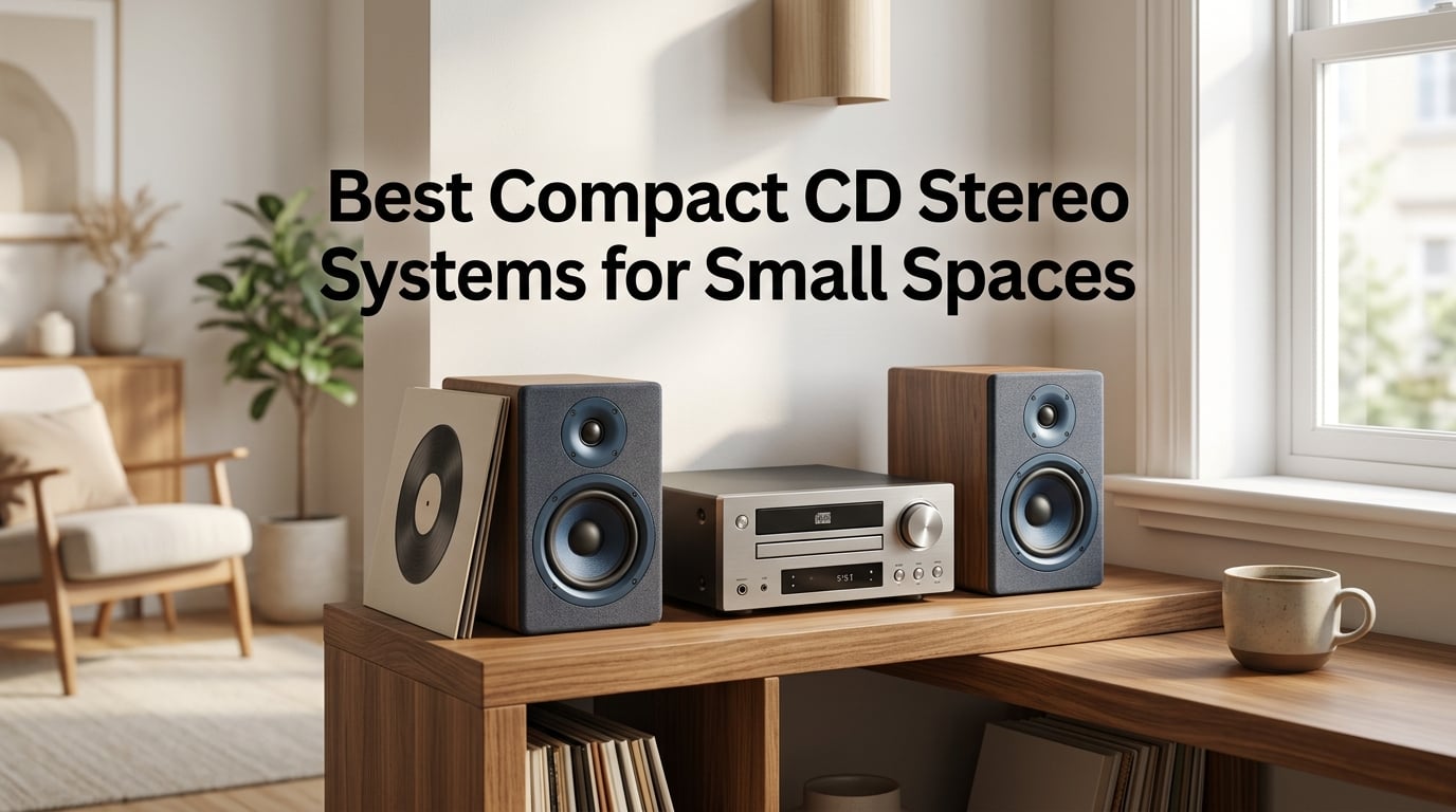 Best Compact CD Stereo Systems for Small Spaces