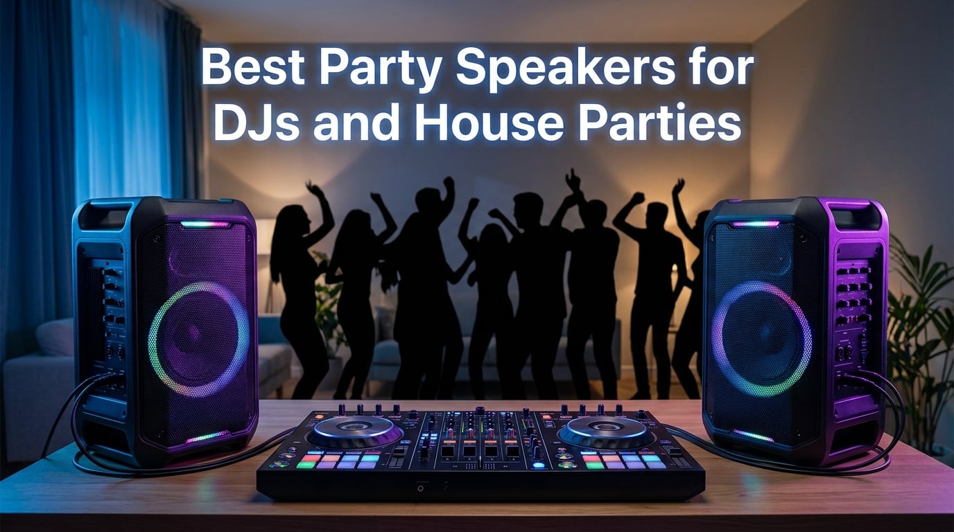 Best Party Speakers for DJs and House Parties