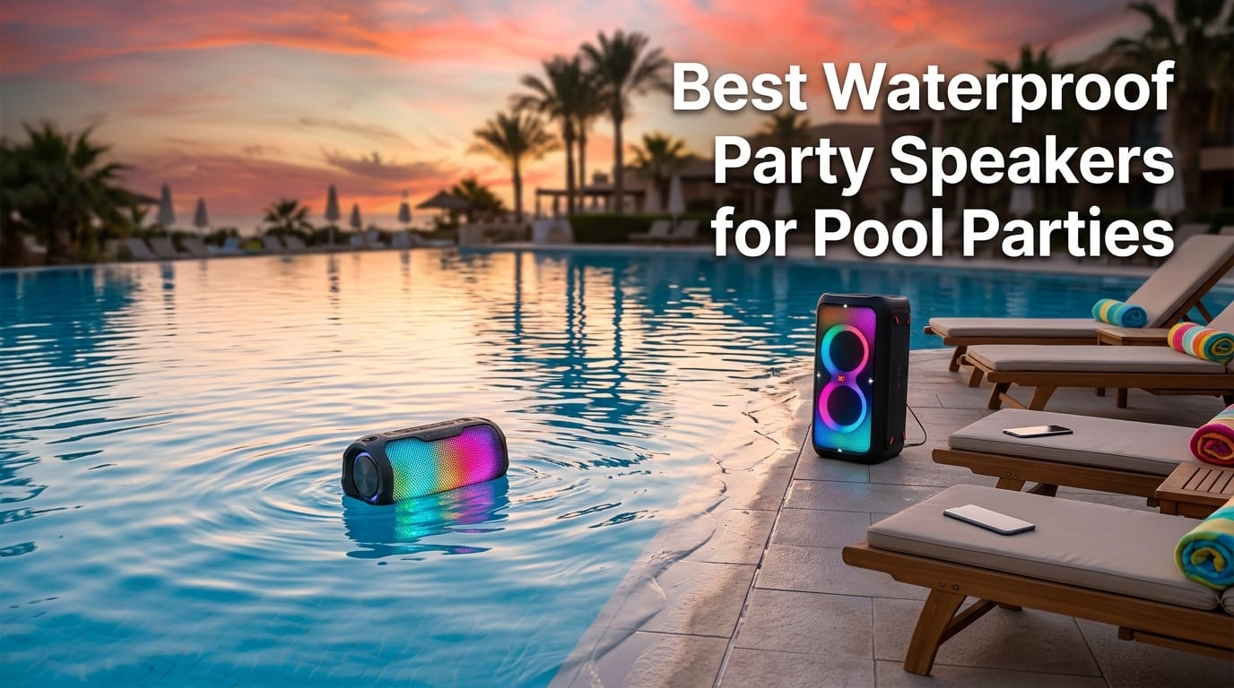 Best Waterproof Party Speakers for Pool Parties