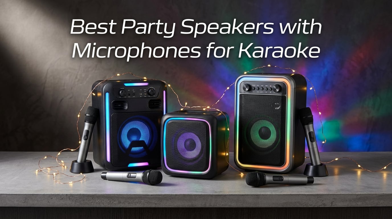 Best Party Speakers with Microphones for Karaoke