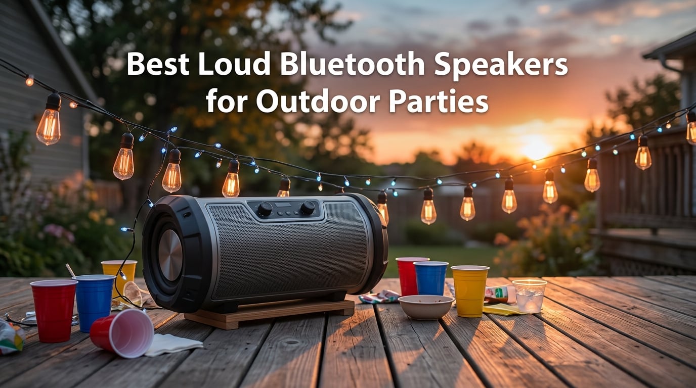Best Loud Bluetooth Speakers for Outdoor Parties