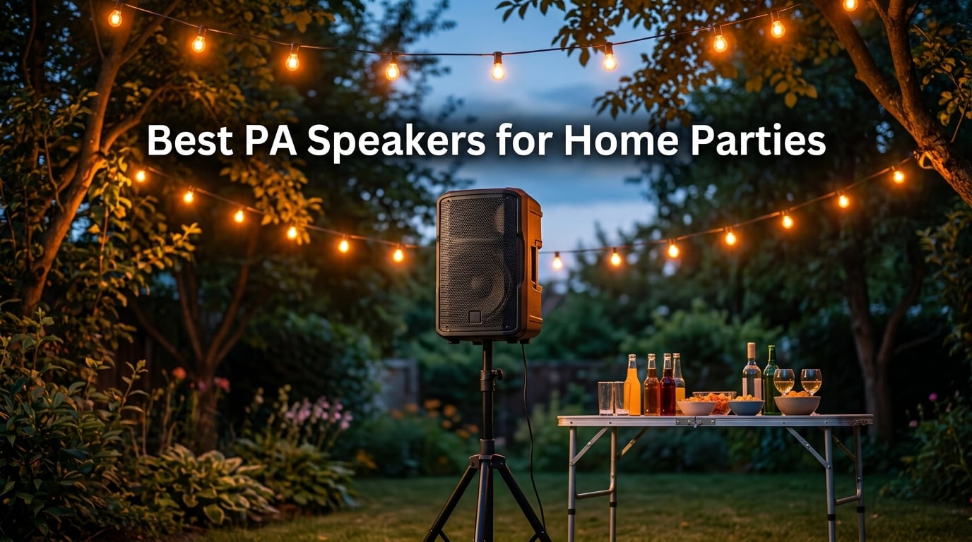 Best PA Speakers for Home Parties