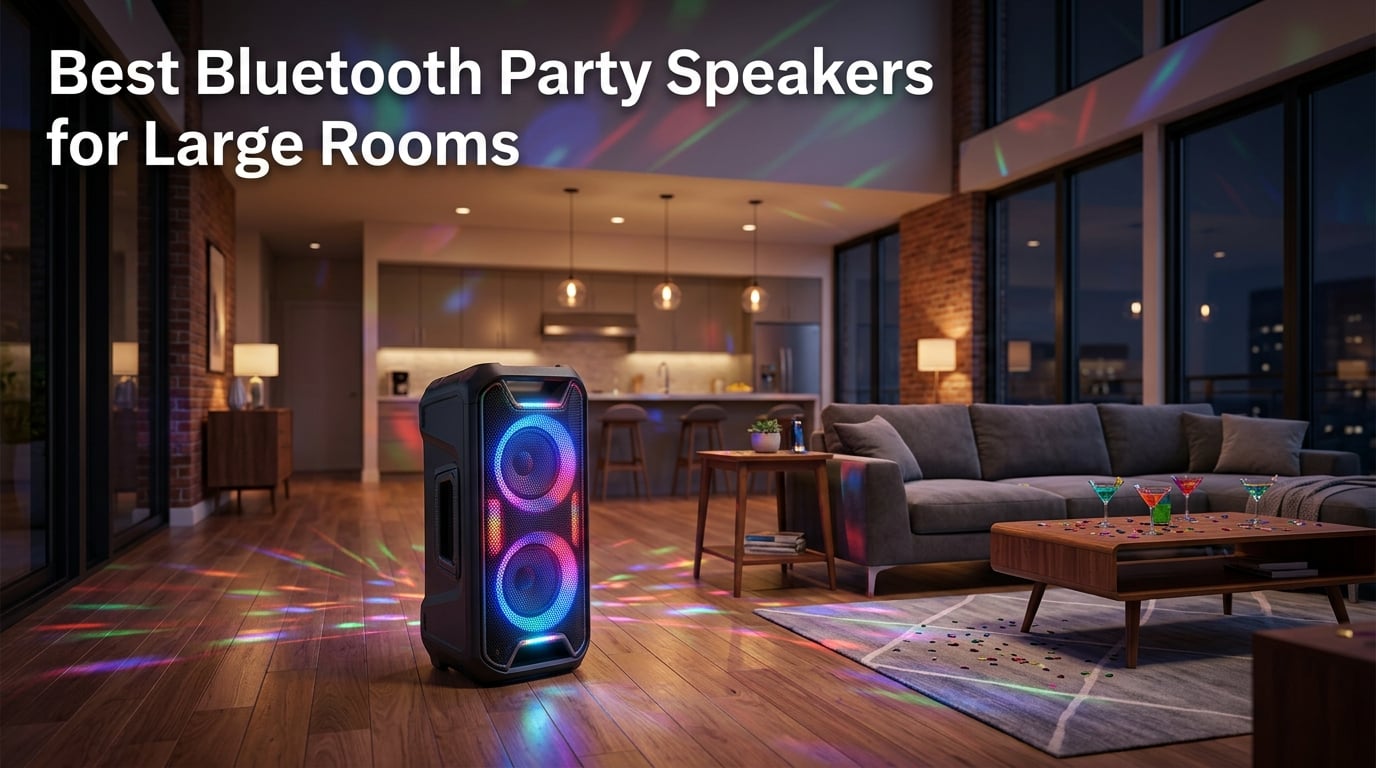 Best Bluetooth Party Speakers for Large Rooms