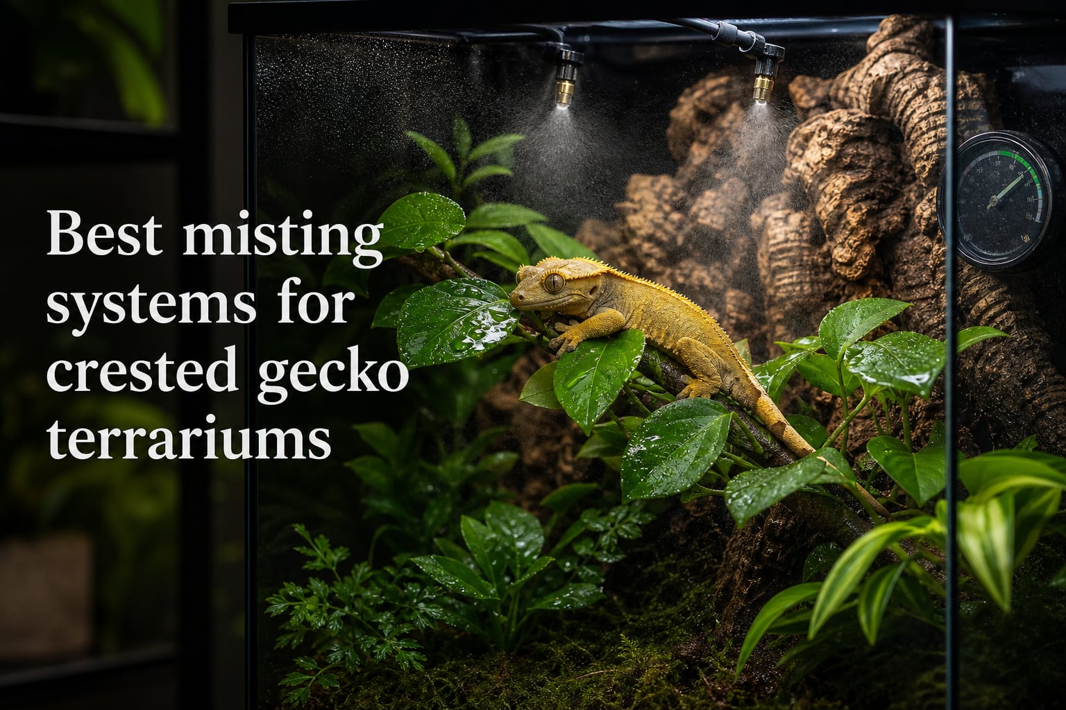 Best misting systems for crested gecko terrariums