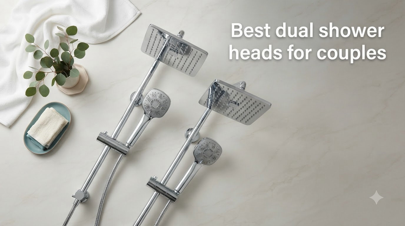 Best dual shower heads for couples