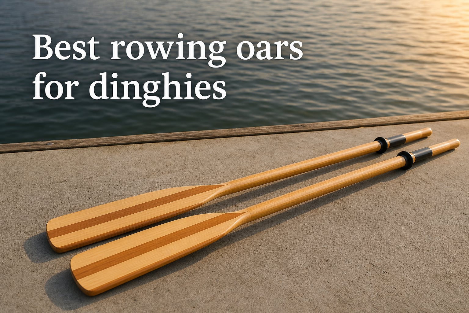 Best rowing oars for dinghies