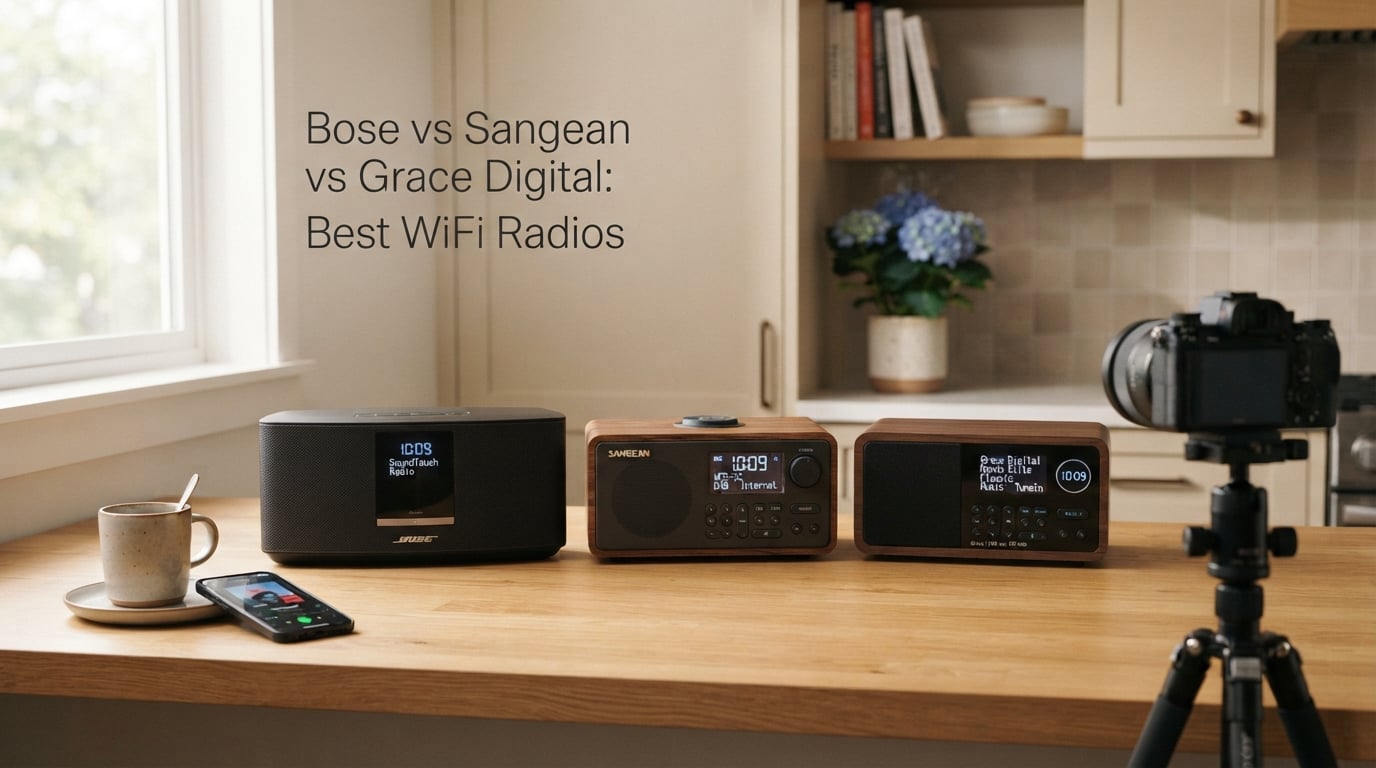 Bose vs Sangean vs Grace Digital: Best WiFi Radios
