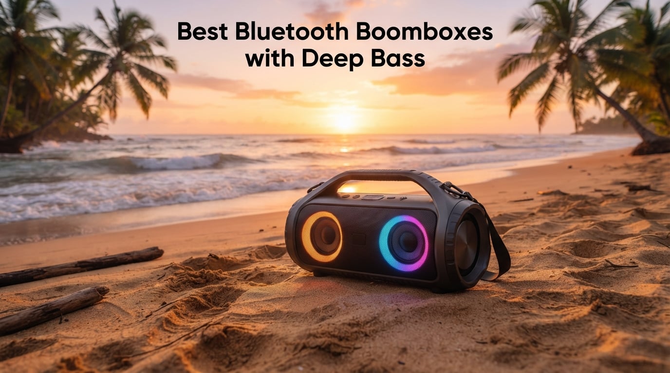 Best Bluetooth Boomboxes with Deep Bass