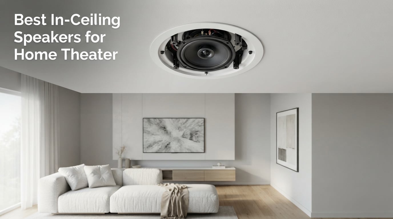 Best In-Ceiling Speakers for Home Theater
