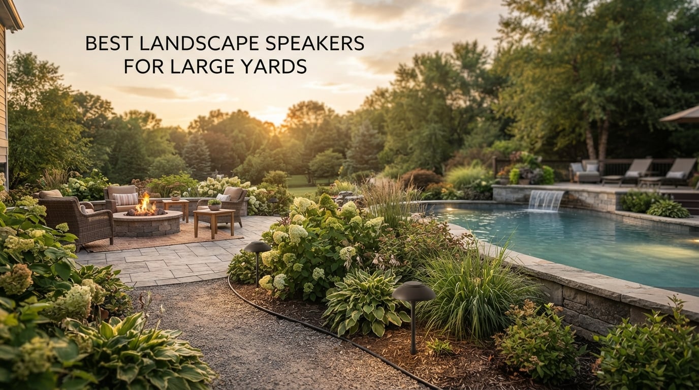 Best Landscape Speakers for Large Yards