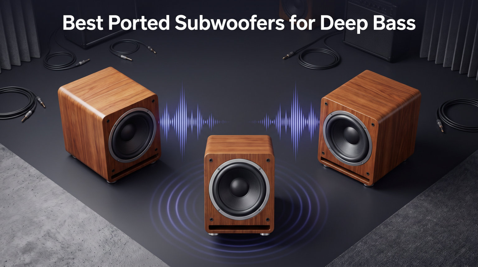 Best Ported Subwoofers for Deep Bass