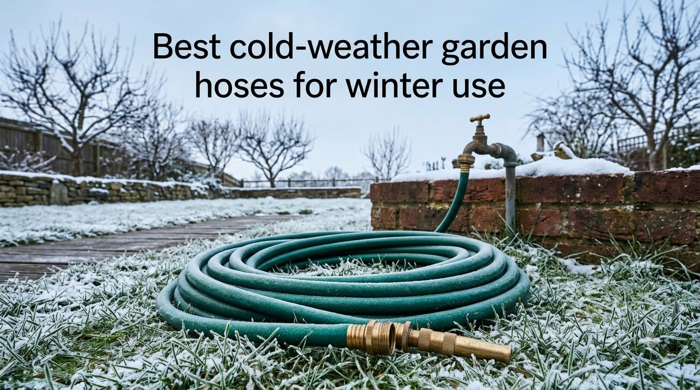 Best cold-weather garden hoses for winter use