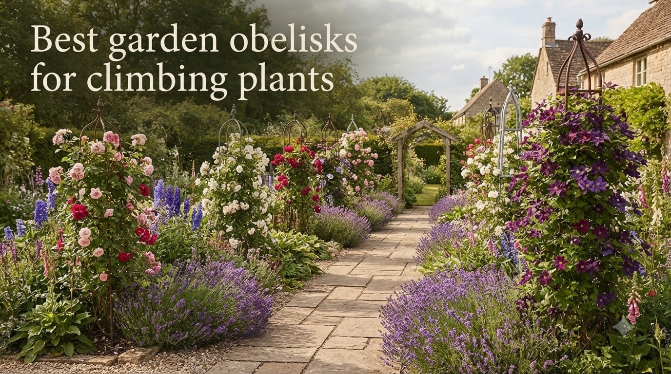 Best garden obelisks for climbing plants