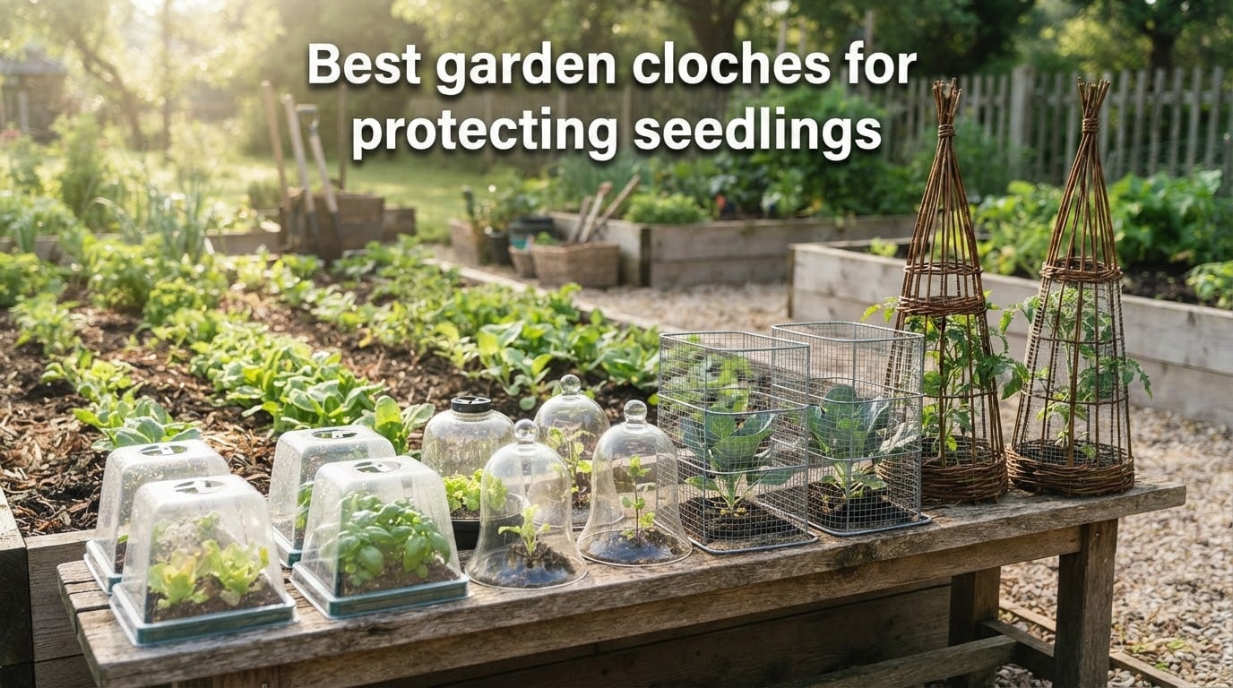 Best garden cloches for protecting seedlings