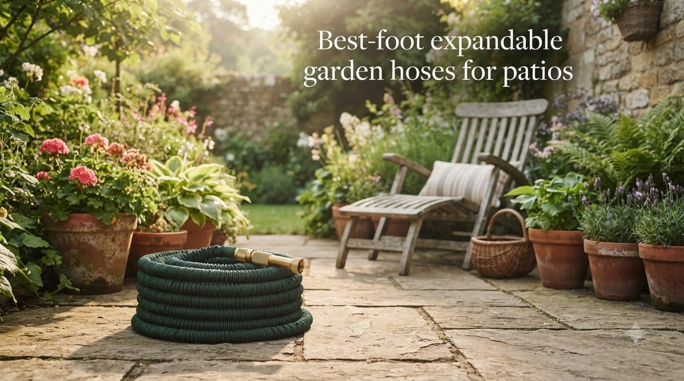 Best 50-foot expandable garden hoses for patios