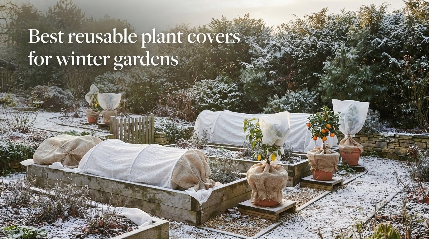 Best reusable plant covers for winter gardens