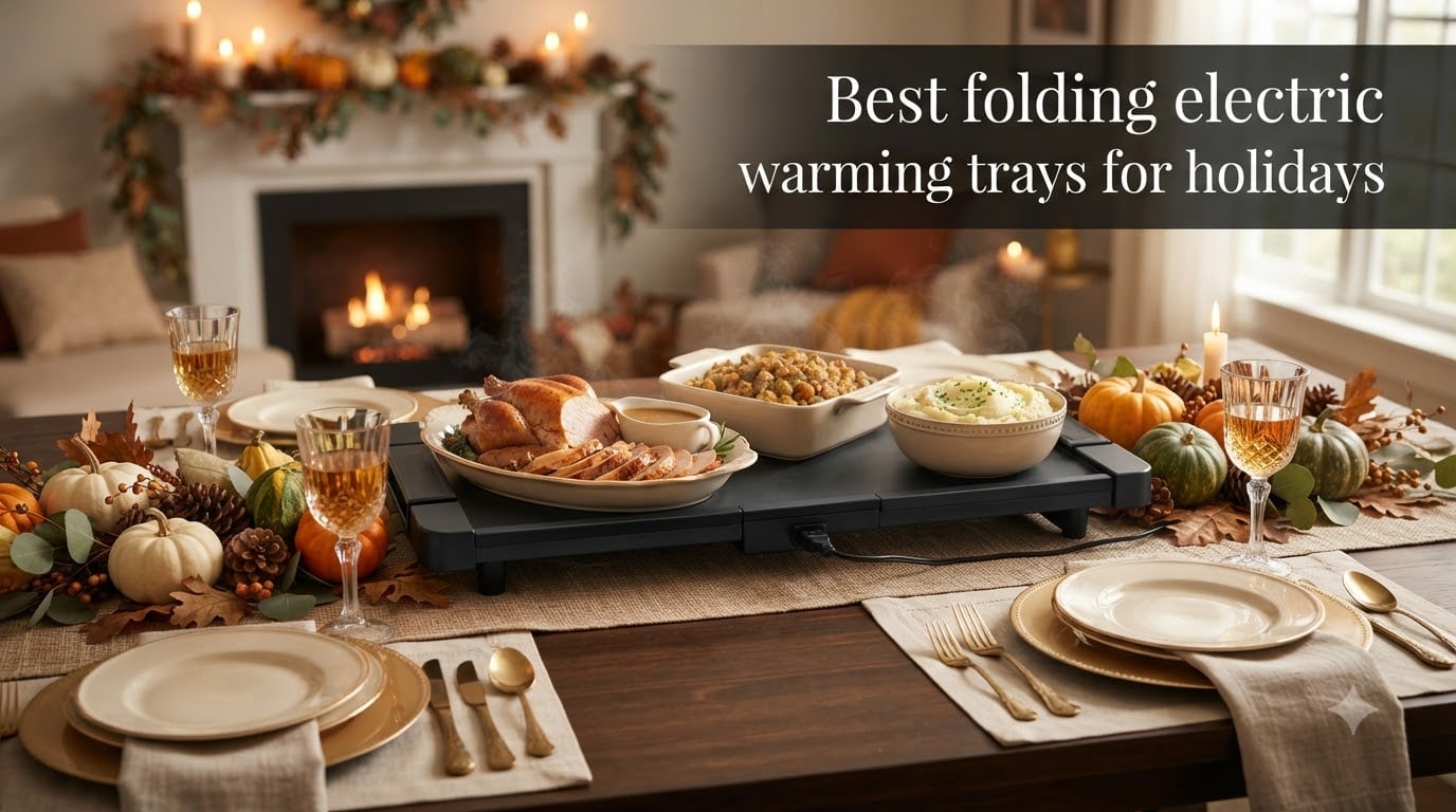 Best folding electric warming trays for holidays