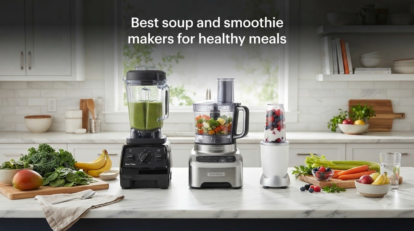 Best soup and smoothie makers for healthy meals