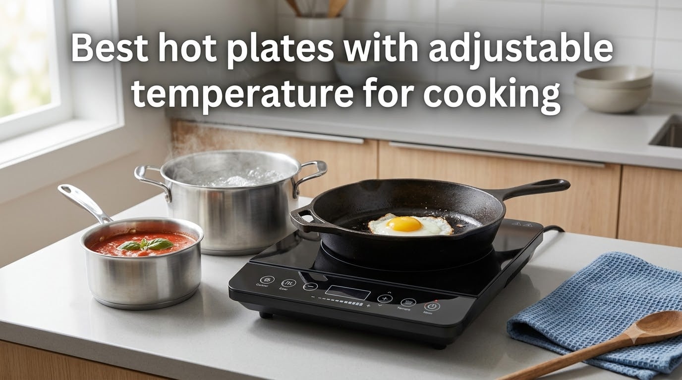 Best hot plates with adjustable temperature for cooking